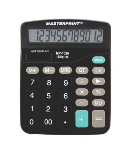 Calculadora MP1086 12 Dígitos Masterprint
