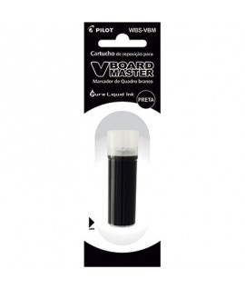 Refil P/ Marcador Quadro Bco WBS-VBM 5,5Ml Pilot Preto