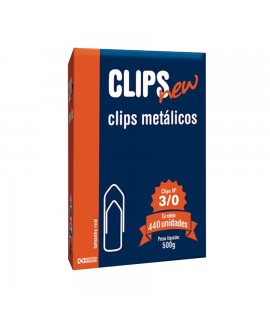 Clips New Nº 3/0 Cx C/500G