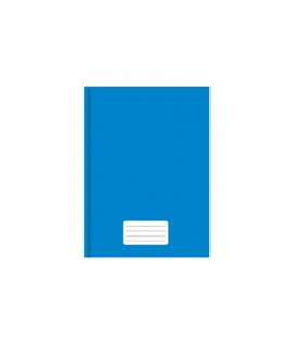 Caderno Brochura Pequeno Capa Dura 96Fls Azul
