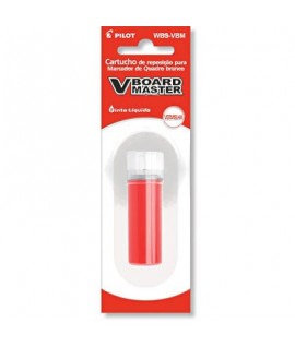 Refil P/ Marcador Quadro Bco WBS-VBM 5,5ML Pilot Vermelho