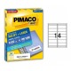 Etiqueta Pimaco 6182 101,6X33,9 C/ 100Fls 14