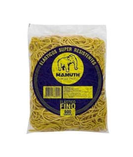 Elástico Amarelo 500G Mamuth