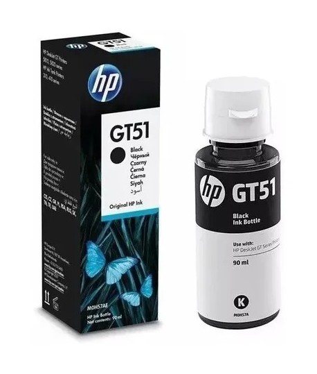 Refil de Tinta HP GT51/GT53 Black