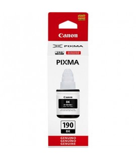 Refil de Tinta Canon GI190 Preto P/G1100/G2100/G3100/G3102