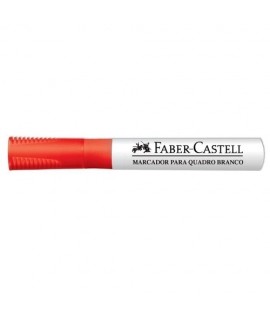 Marcador Quadro Branco Faber Castell Vermelho