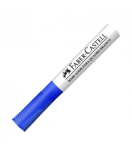 Marcador Quadro Branco Faber Castell Azul