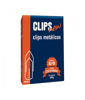 Clips New Nº 6/0 Cx C/500G