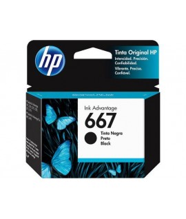 Cartucho HP 667 black Original